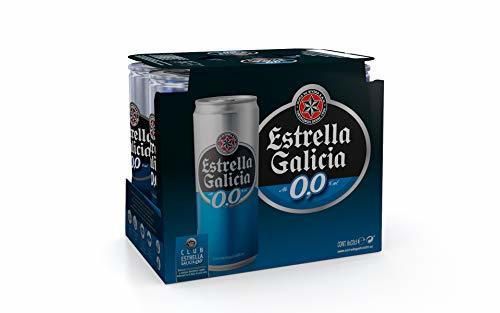 Estrella Galicia Cerveza sin Alcohol - Paquete de 6 x 330 ml