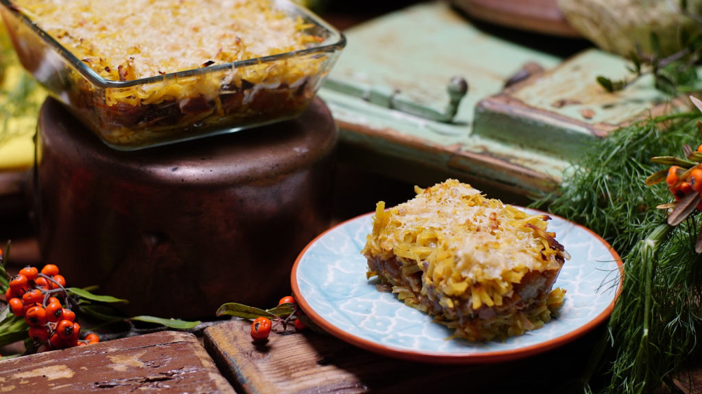 Mini Empadões de Batata-Doce e Beringela 