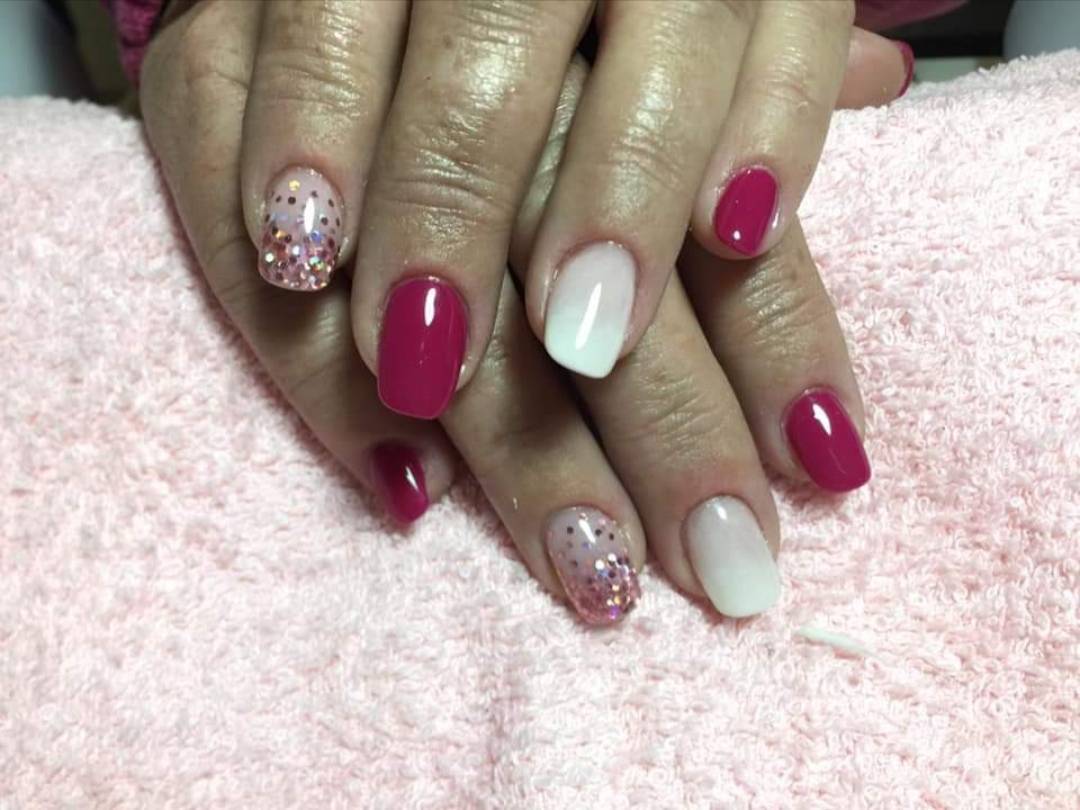 Moda Unhas pink 