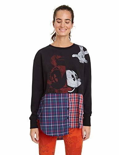 Places Desigual Sweat ANNARAU Jersey, Azul