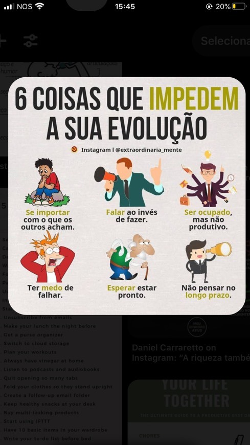 Products 6 coisas que impedem a sua evolução 