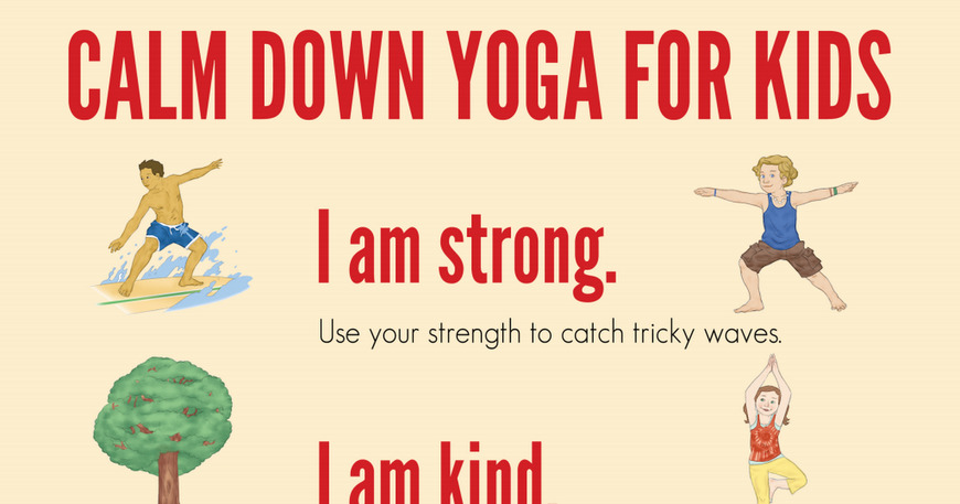 Producto Calm down yoga for kids