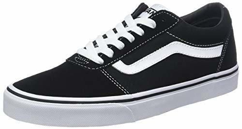 Vans Ward Suede/Canvas, Zapatillas Unisex Niños, Negro