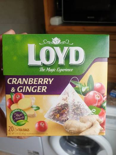 Loyd chá  cranberry  e ginger