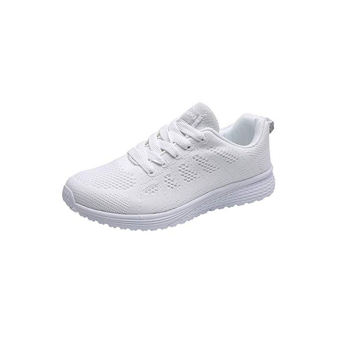 Products Zapatillas de Deporte Respirable para Correr Deportes Zapatos Running Cojines de Aire Calzado Mecedora Net para Estudiante Volar Zapatos Deportivas de Mujer Gimnasia Ligero Sneakers Atletismo riou