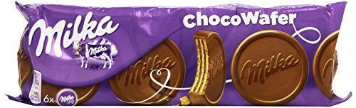 Milka Choco Wafer Barquillo con Relleno de Cacao