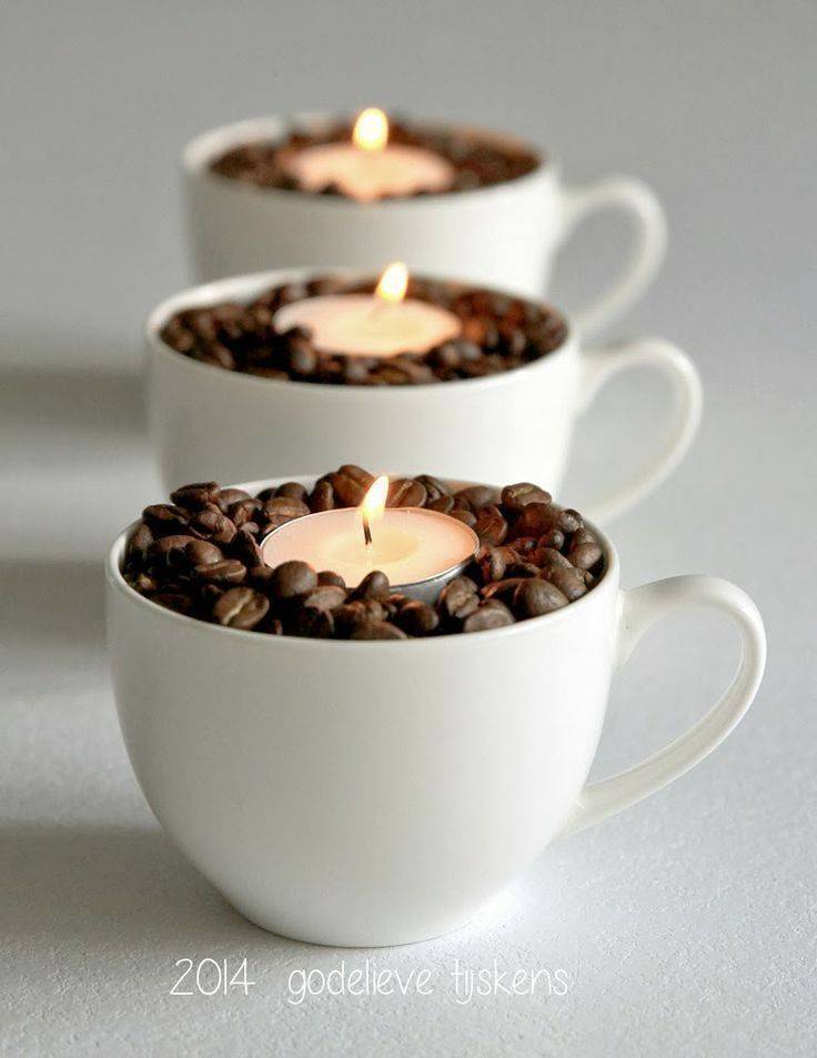 Fashion DIY: chávenas com velas