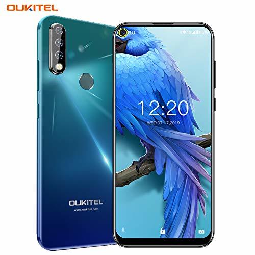 Electrónica OUKITEL C17 Pro Dual 4G Smartphone Libre, Pantalla de Perforada 6.35",Triple Trasero