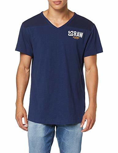 Producto G-STAR RAW Graphic 17 Loose V-Neck Camiseta, Azul