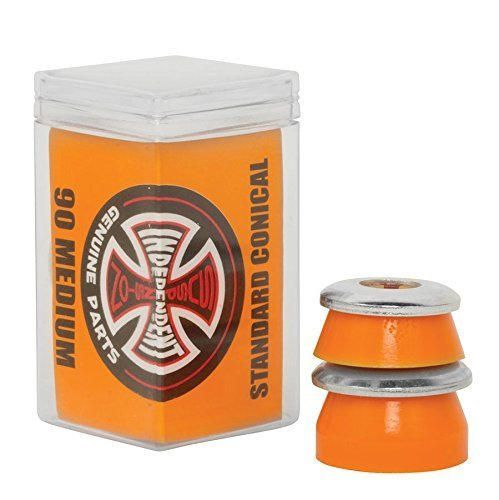 INDEPENDENT TRUCK BUSHINGS Standard Conical Cushions Medium 90a ORN Skateboard by Independent