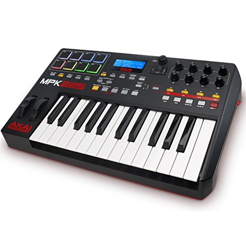 Social Akai Professional MPK225 -Teclado controlador MIDI USB de 25 teclas semi-contrapesadas