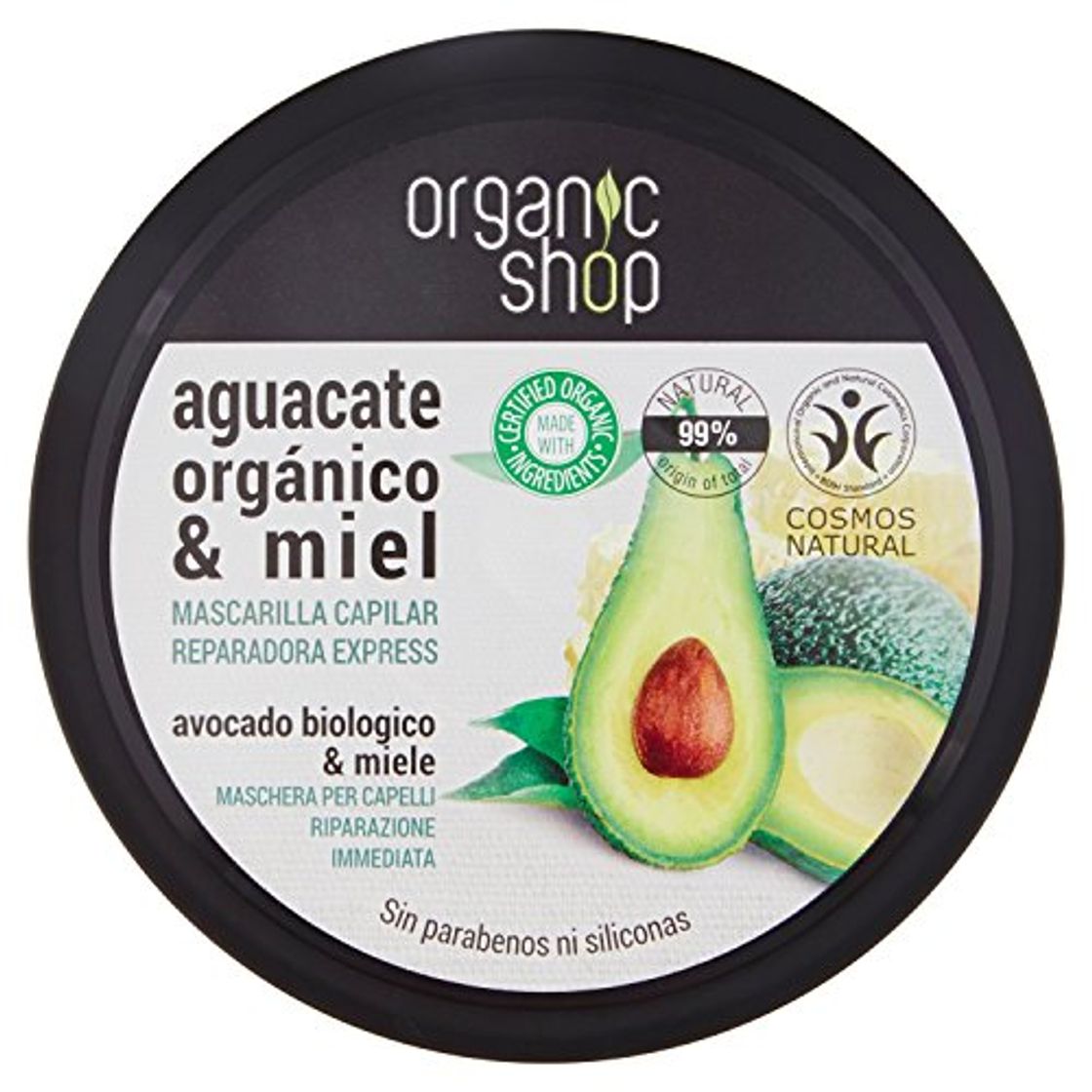 Products Mascarilla Capilar Reparadora de Miel y Aguacate 250 ml