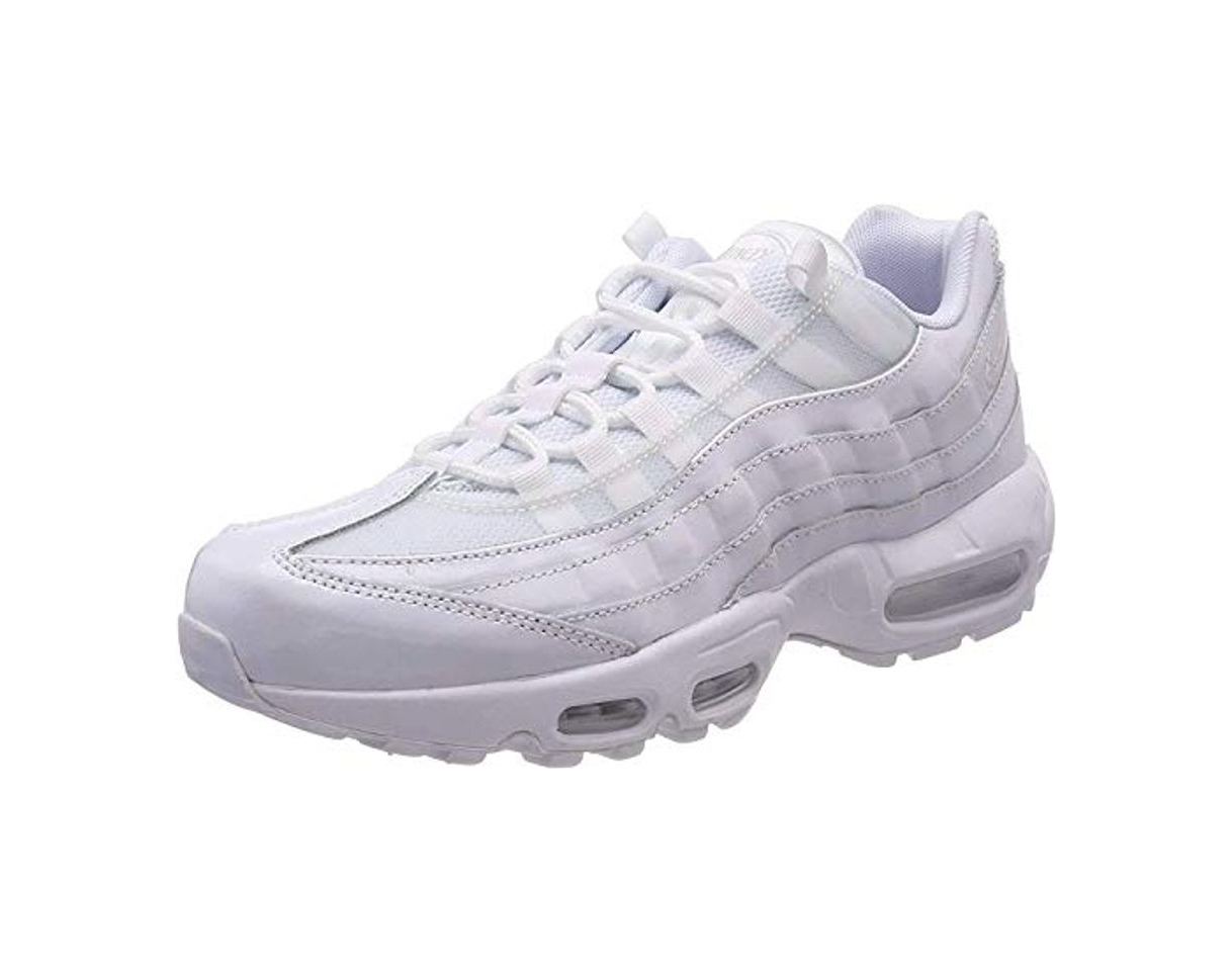 Moda Nike Wmns Air MAX 95, Zapatillas de Gimnasia para Mujer, Blanco