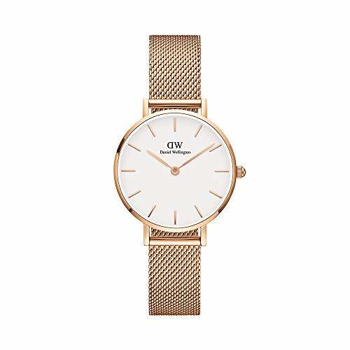 Fashion Daniel Wellington Reloj Analógico para Mujer de Cuarzo con Correa en Acero