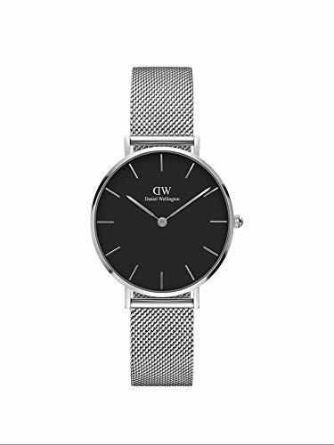 Fashion Daniel Wellington Reloj Digital para Mujer de Cuarzo con Correa en Acero