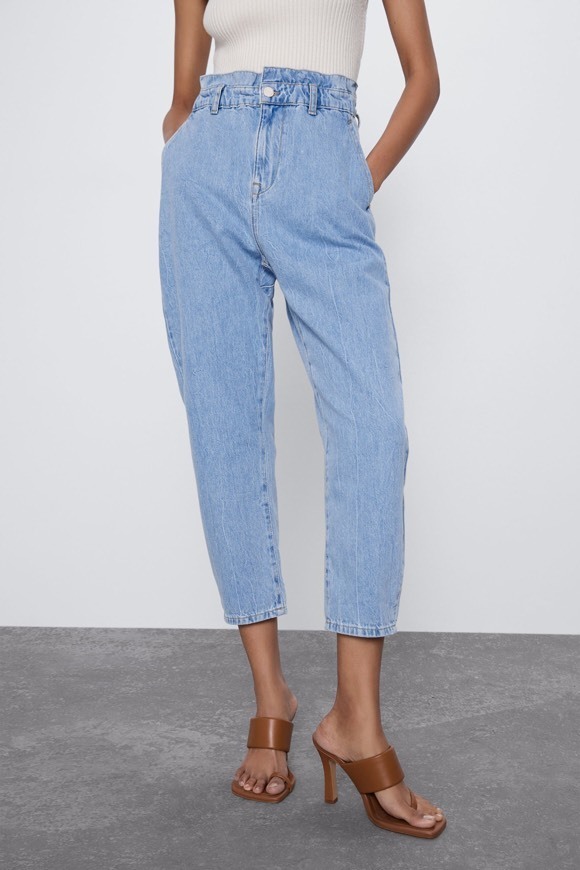 Social Baggy paperbag jeans 