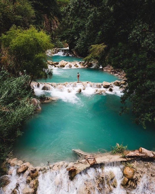 Lugares Pozas Azules, Atzala