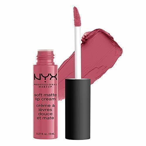 Social NYX Professional Makeup Pintalabios Soft Matte Lip Cream, Acabado cremoso mate, Color