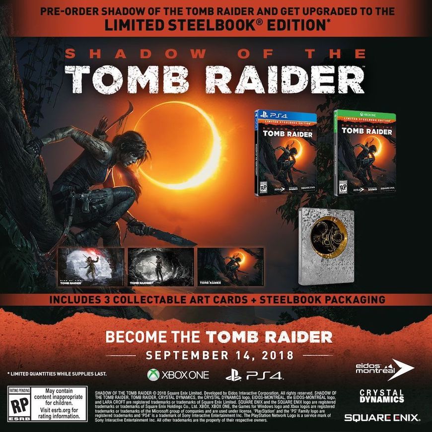 Electrónica Shadow Of The Tomb Raider