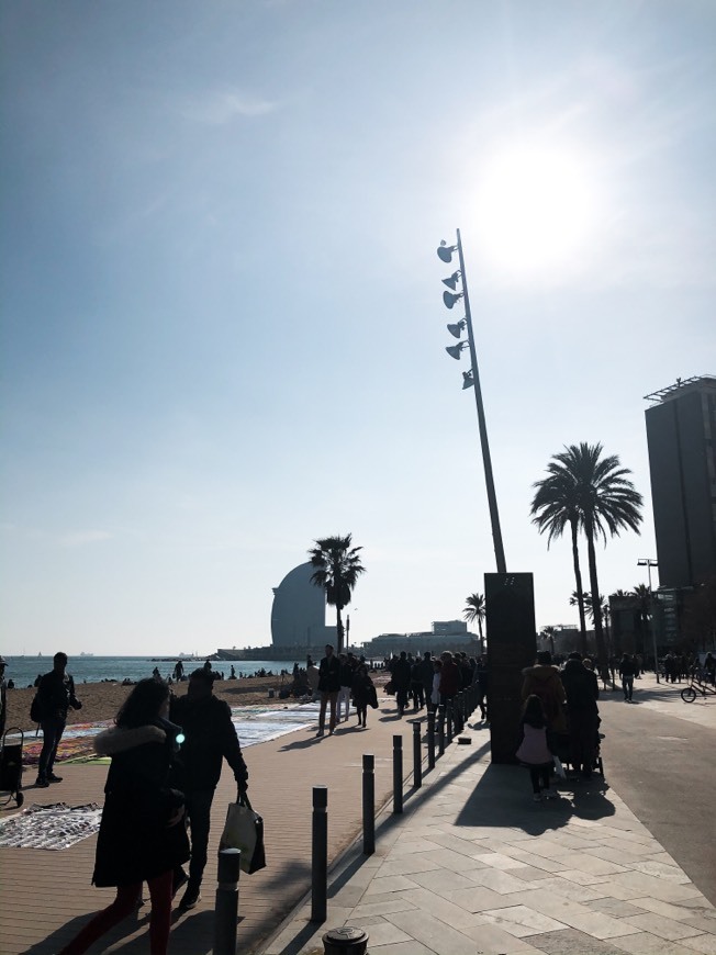 Place Playa de la Barceloneta