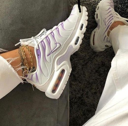 Air Max tuned purple and white