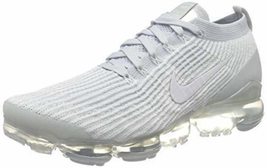 Nike Air Vapormax Flyknit 3, Zapatillas de Atletismo para Hombre, Blanco