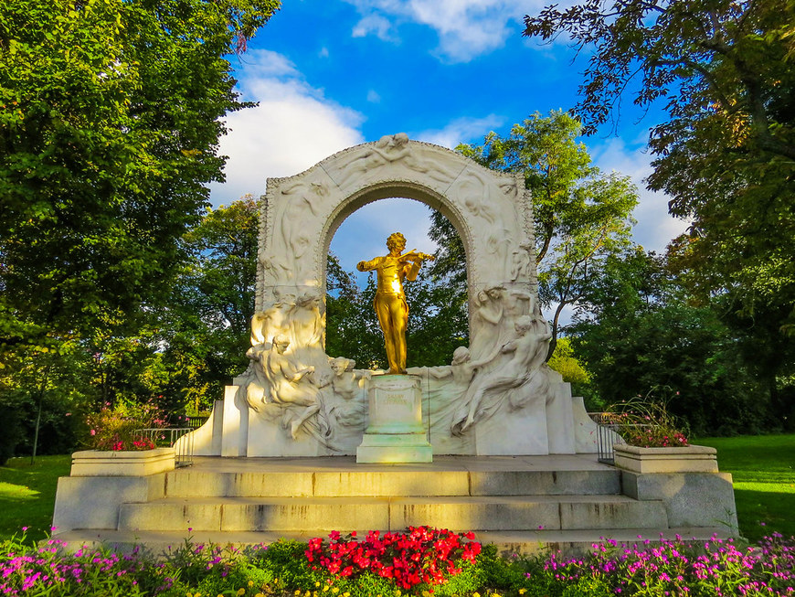 Lugar Johann Strauß monument