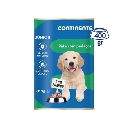 Patê para cão Júnior Continente