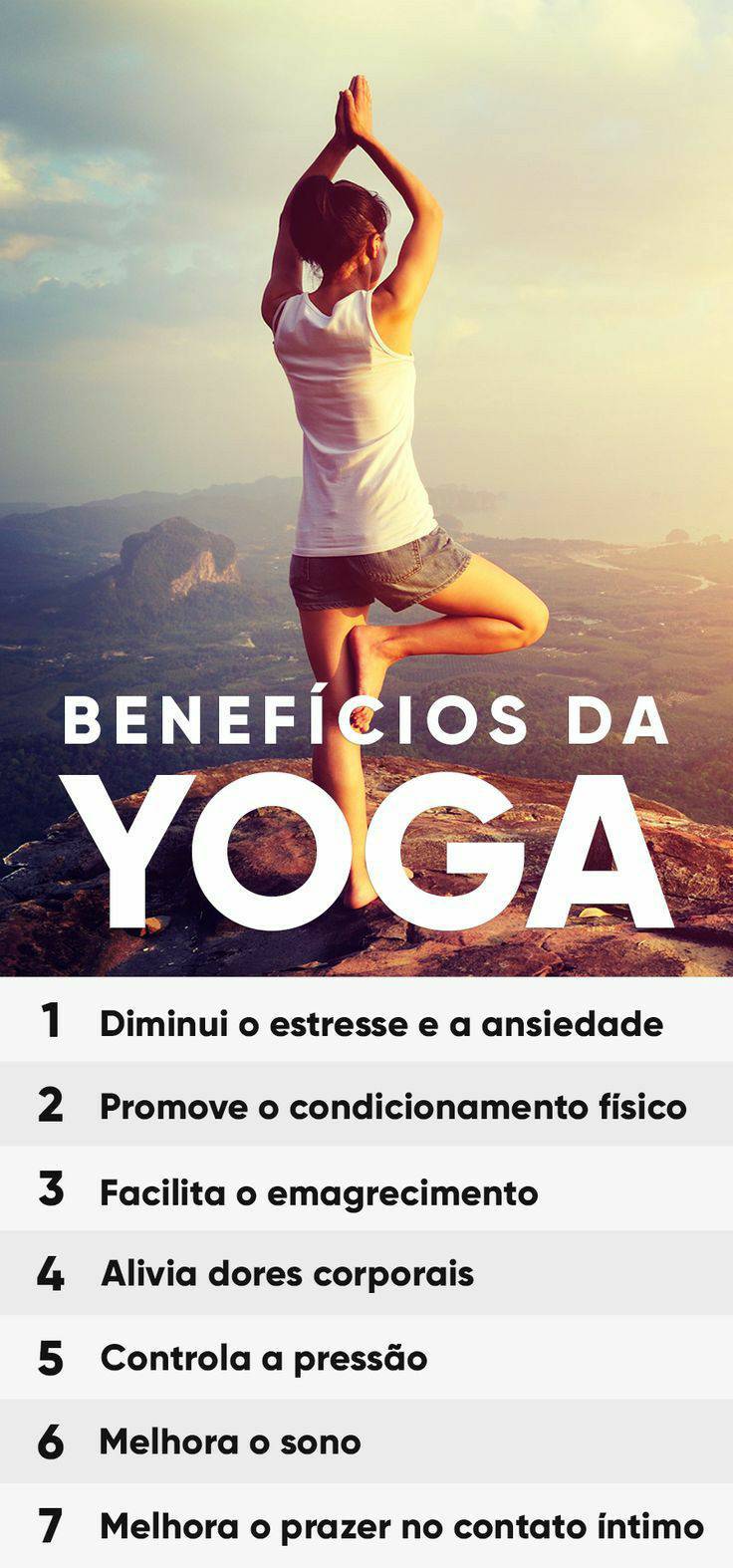 Moda Benefícios da Yoga