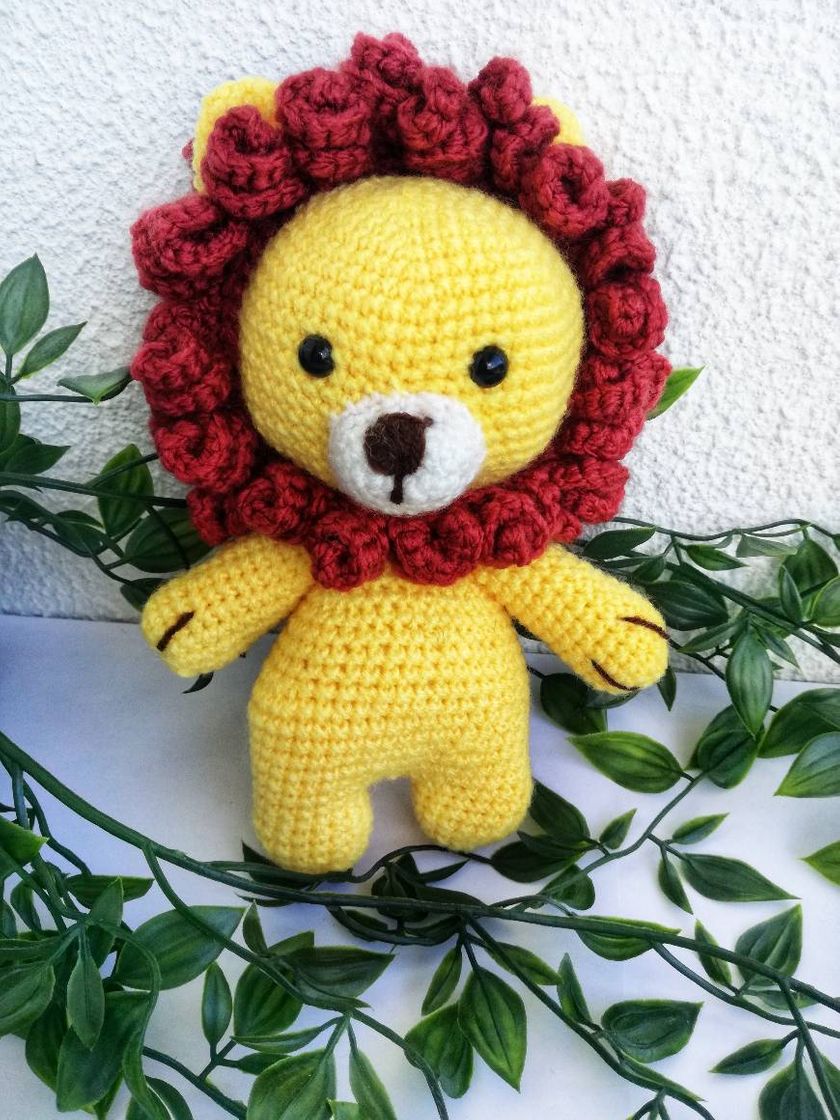 Product Leão Amigurumi