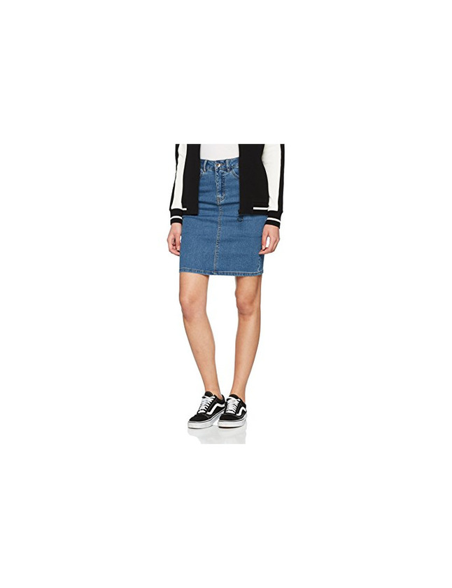 Producto Vero Moda Vmhot Nine HW Dnm Pencil Skirt Mix Noos Falda, Azul