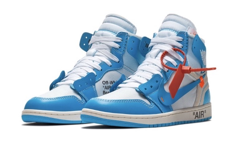 Fashion Air jordan 1 retrô Unc Off White