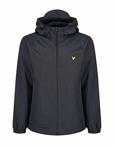 Fashion Lyle & Scott Microfleece Lined Zip Through Jacket Chaqueta, Negro