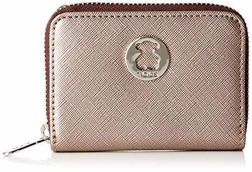 Tous Dubai Saffiano - Monedero para Mujer, Multicolor