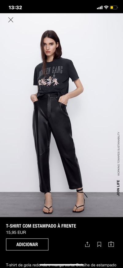 T shirt estampada 