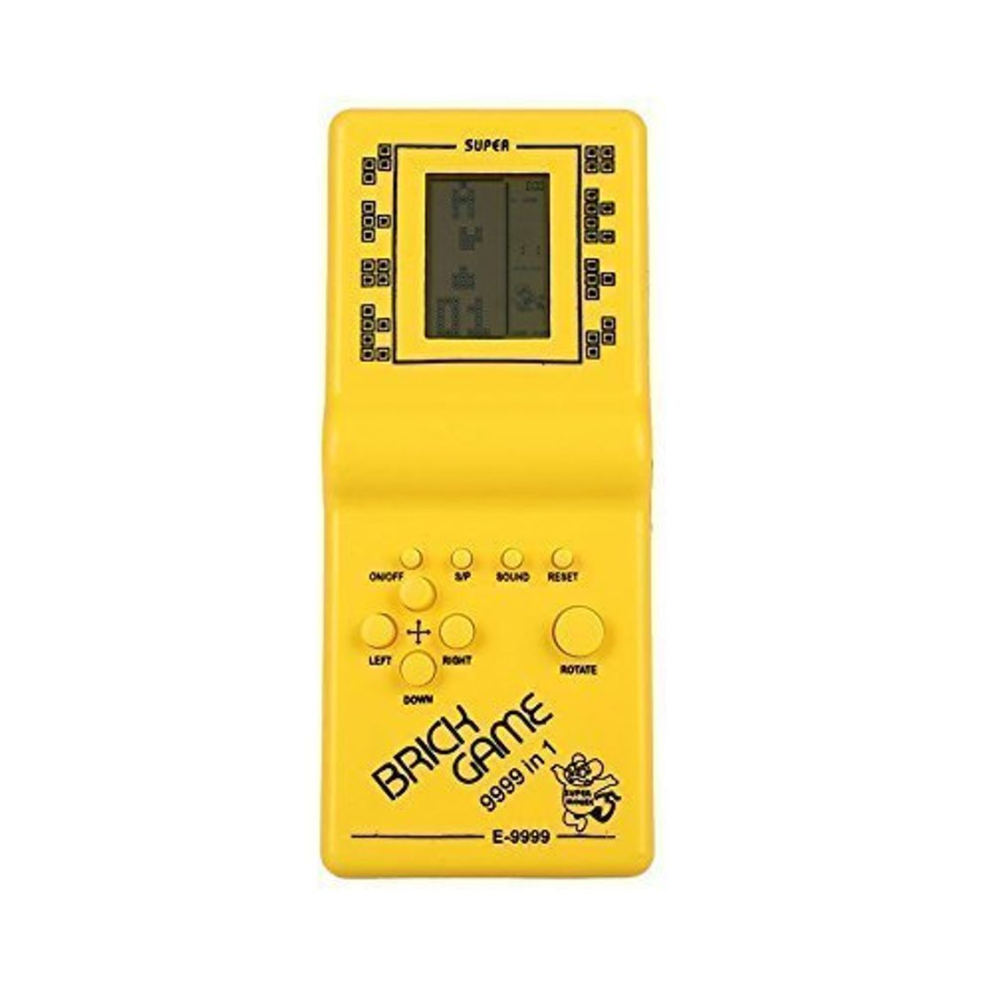 Lugar Hanbaili Tetris Retro clásico de Mano LCD Juego electrónico Toy Fun Brick