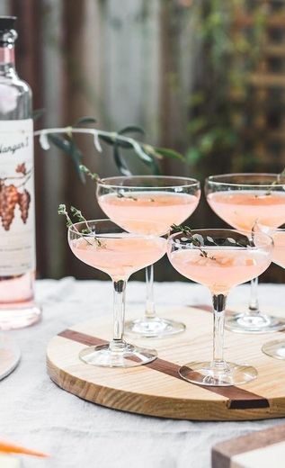 Rosé Vodka cocktail