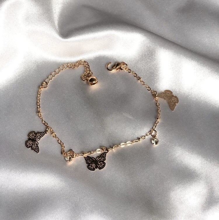 Productos Gold Butterfly Bracelet 