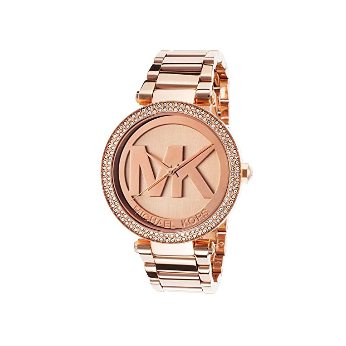 Fashion Generic Michael KOR de la Mujer mk5865 Parker Rose Gold-Tone Reloj de Acero