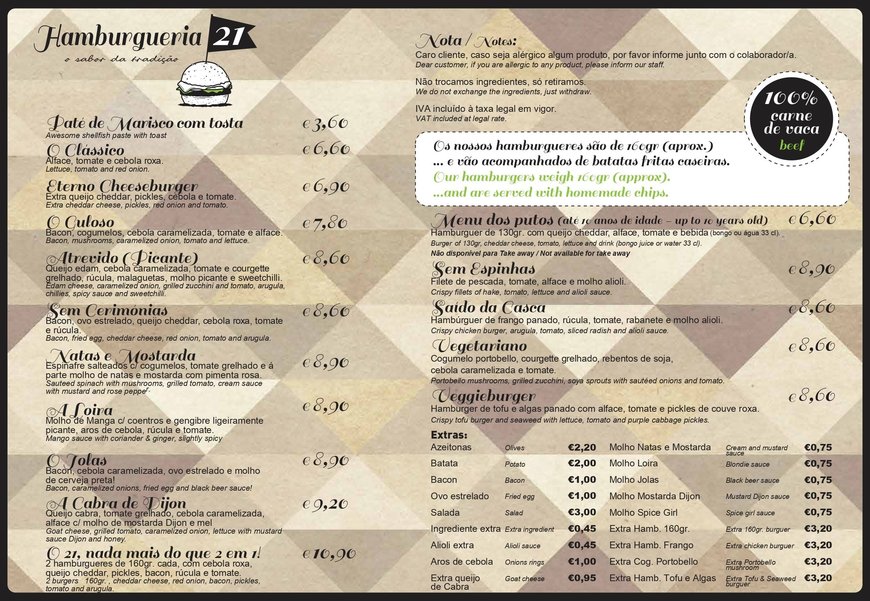 Restaurantes Hamburgueria 21