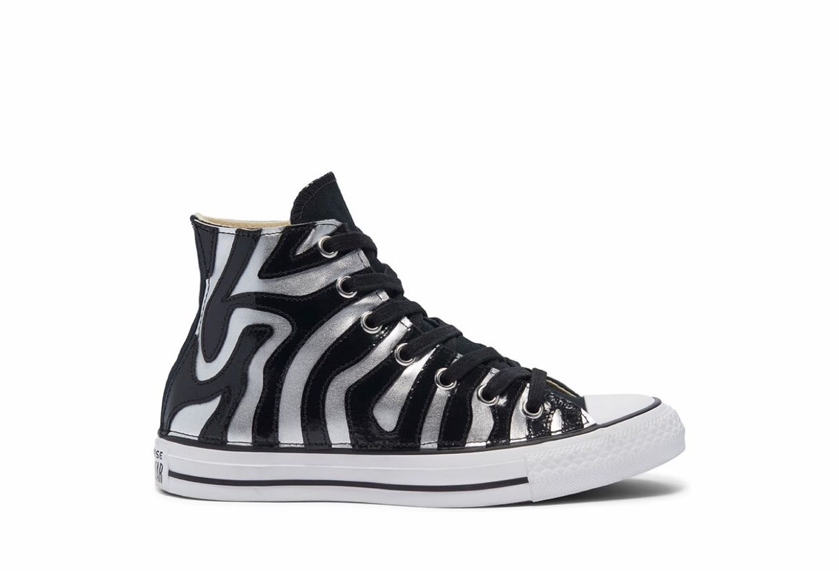 Fashion Metallic Zebra Chuck Taylor All Star High Top - Converse 