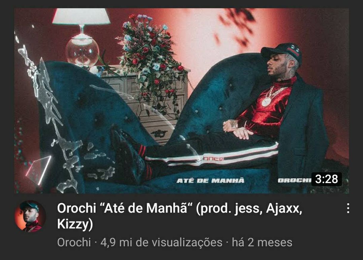 Fashion Orochi “Até de Manhã“ (prod. jess, Ajaxx, Kizzy) - YouTube