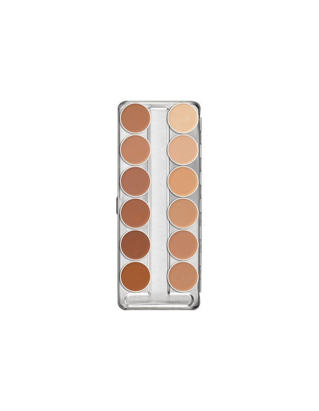Social Kryolan 75004 Dermacolor Camouflage Creme Palette 12 Colors, 4 Color Options: A,