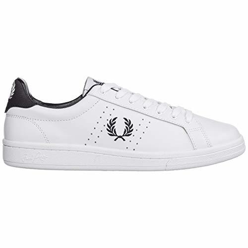 Moda FRED PERRY B721 Zapatillas Moda Hombres Blanco