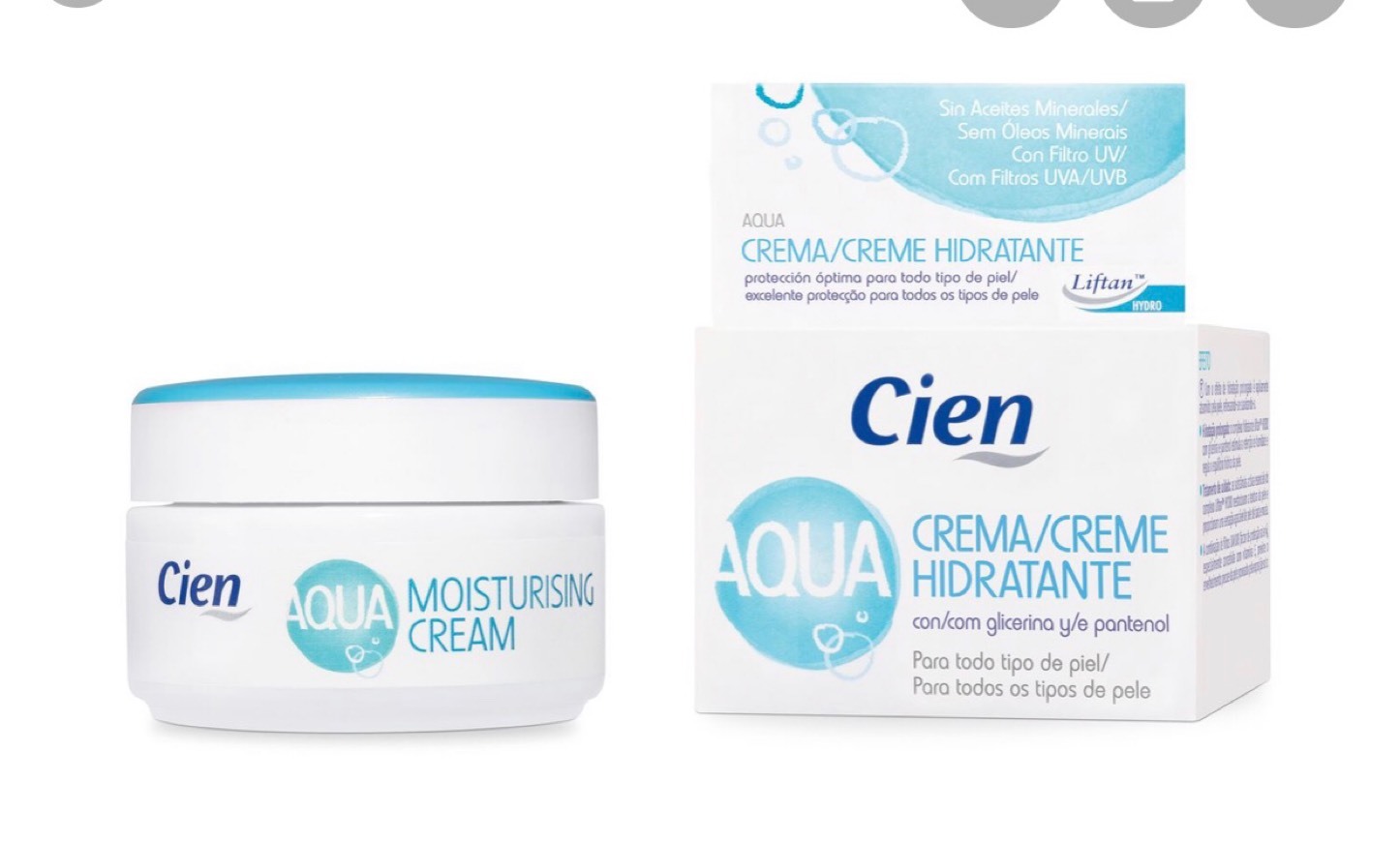 Moda CIEN® Creme Rosto Aqua