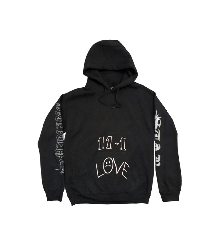 Products 11-1 Reflective Ink Black Hoodie
