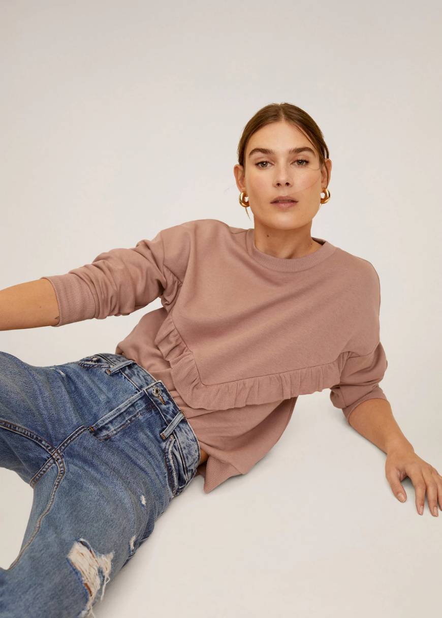 Social Sweatshirt com folho