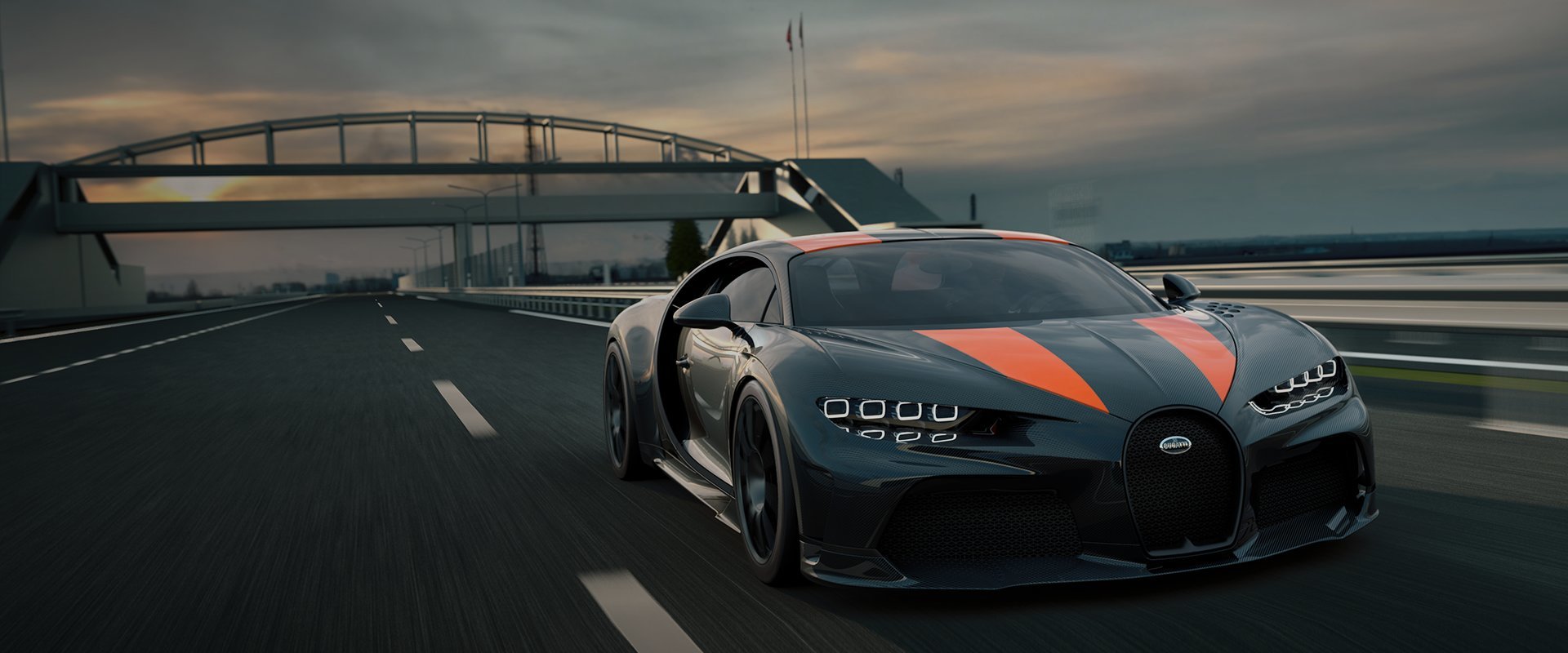 Moda Bugatti Chiron Super 300+