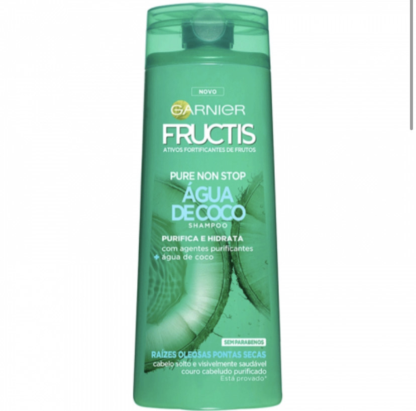 Fashion Champô Fructis Pure Non Stop Água de Coco