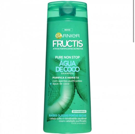 Champô Fructis Pure Non Stop Água de Coco